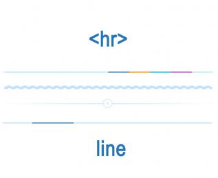 Делаем оформление линий тега hr через CSS