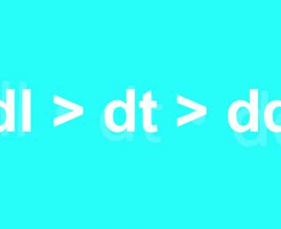 CSS-стили для списков dl, dt, dd
