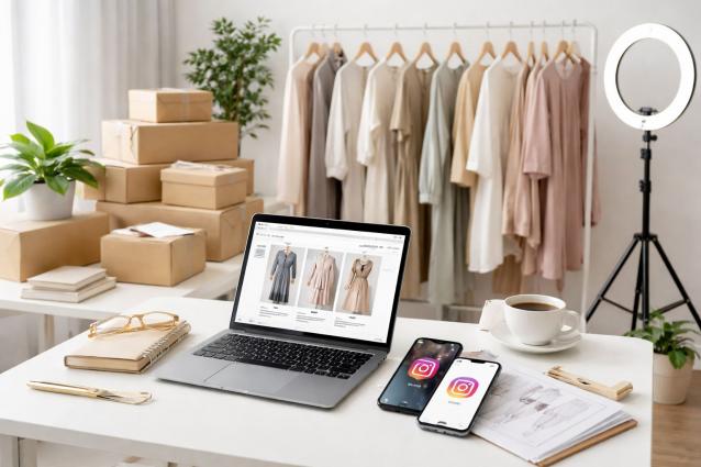 Как начать продавать одежду через Instagram и TikTok