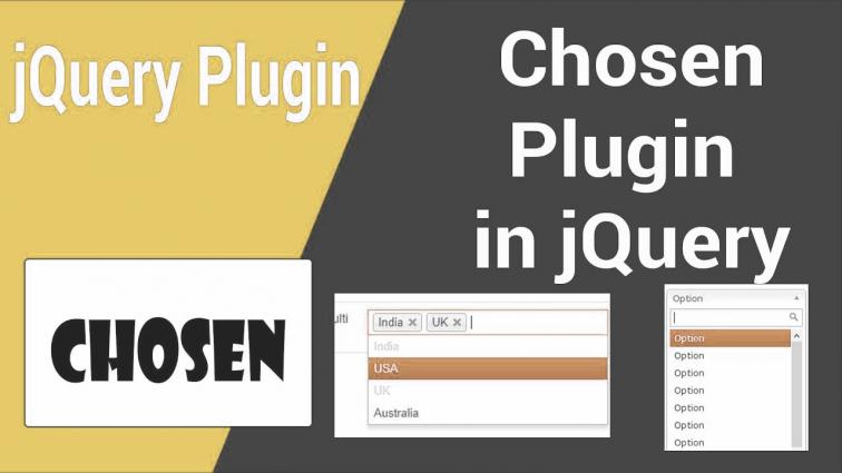 Chosen jQuery - плагин для поиска данных в выборе SELECT