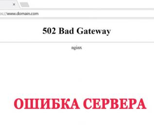 Помилка 502 Bad Gateway nginx